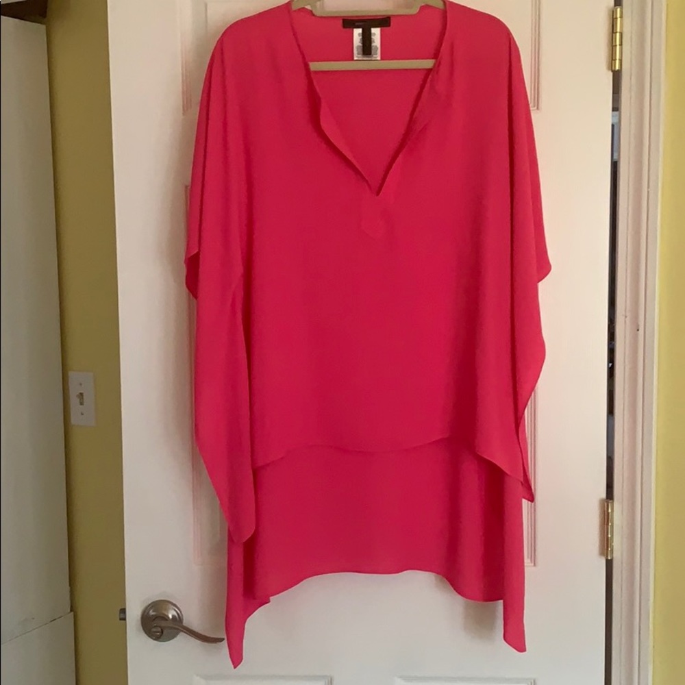BCBG MaxAzria Hi-low Hem Top